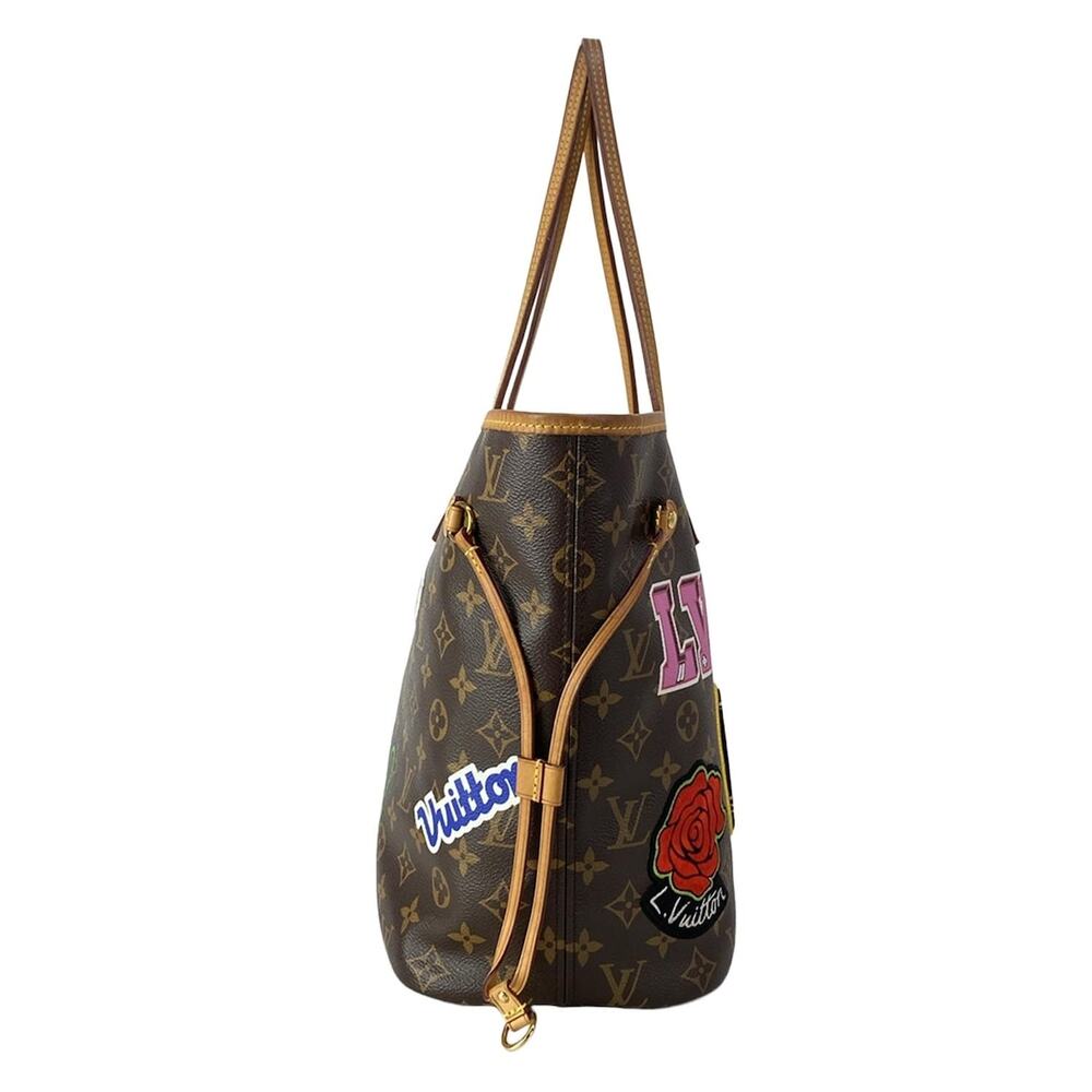 Louis Vuitton Neverfull MM Monogram Tote Bag M43988 Multi - Picture 2 of 8